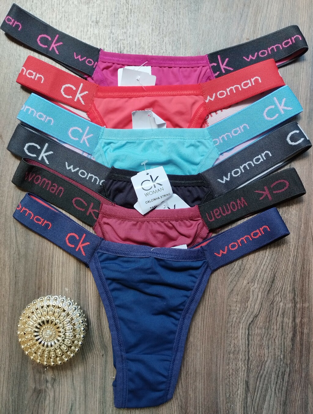 Calcinha Biquini Calvin klein, Compre 3 ou mais e Ganhe 15% de Descont