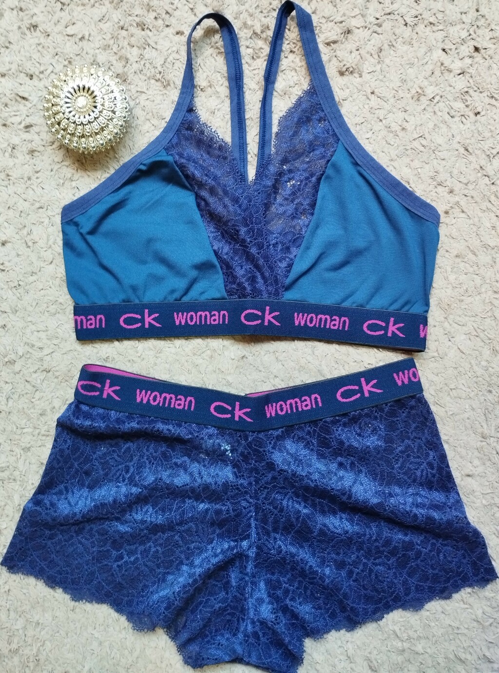 Conjunto Calvin klein Renda,