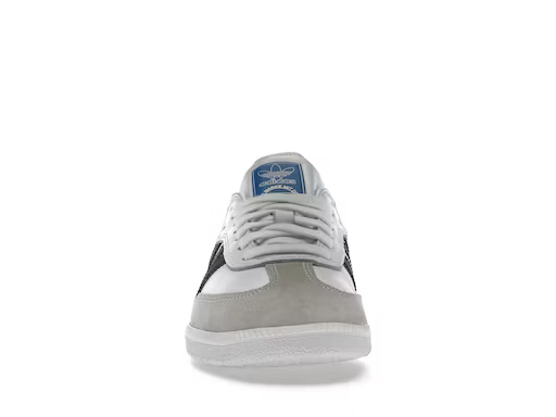 Adidas samba white clearance navy