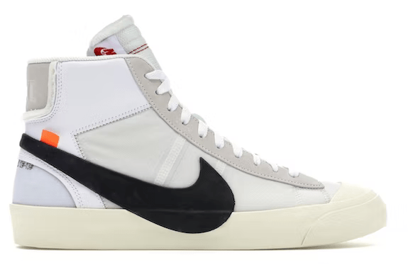 Nike off cheap white blazer grey