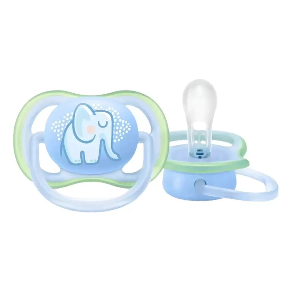 CHUPETA ULTRA AIR ELEFANTE AZUL 0-6 MESES