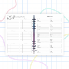 AGENDA 2025 DOS DÍAS POR PÁG. MOD II - Cuadernos Rita