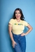 T-shirt de Luxo Brasil Amarela na internet