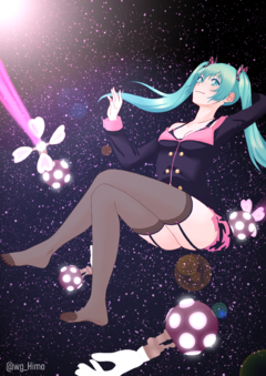 Print Hatsune Miku Sweet Devil