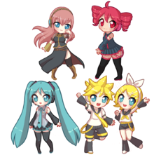 Stickers Vocaloid - comprar online