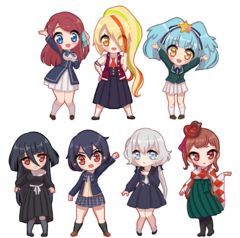 Stickers Zombieland Saga