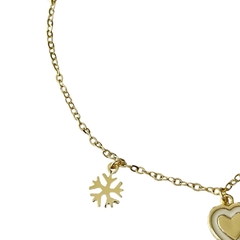 Pulseira Infantil Floco de Neve - comprar online