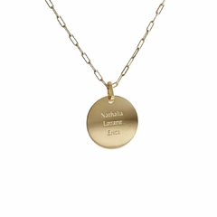 Colar Nido Personalizado Ouro 18k ou Prata - Bellori