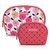Kit de Necessaire de 2 Peças Pink Lover Jacki Design