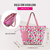 Bolsa com Niqueleira Pink Lover Jacki Design - CasaChique | Organização, Decoração e Fitness  