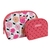 Kit de Necessaire de 2 Peças Pink Lover Jacki Design - comprar online