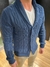 CARDIGAN JAMES FATTO A FIORI, CARDIGAN MASCULINO, CARDIGAN FATTO A FIORI, CASACO MASCULINO, MODA MASCULINA, ESTILO MASCULINO