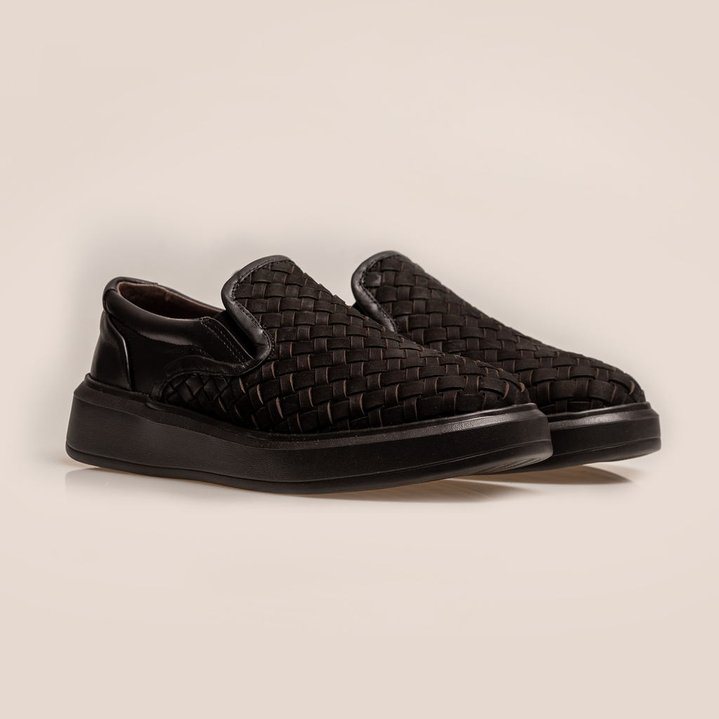 Slip on hot sale tresse masculino