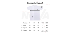 Imagem do Camiseta azul marinho com logo branco.