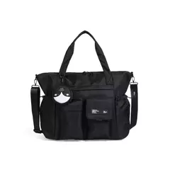 Tote Maternal Happy Friends - Black