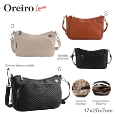 Bandolera Oreiro Love - Beso Eco