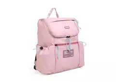 Mochila Maternal New World C/ Cambiador - Pale Pink en internet