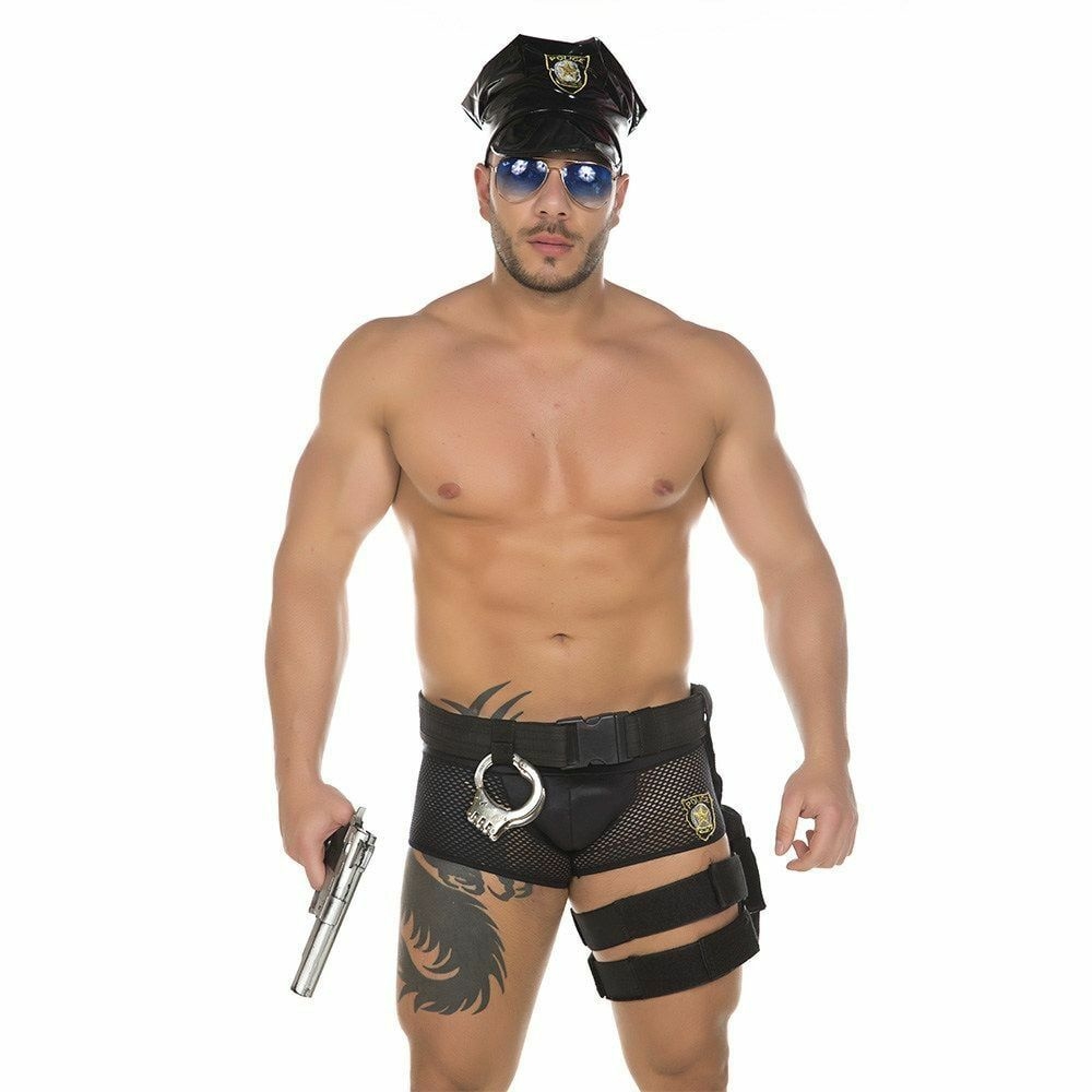 Policial sexy fantasia masculina - Comprar em Tamibk