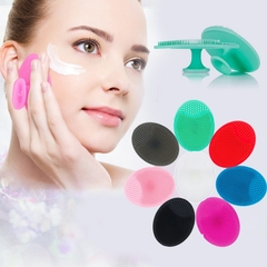 almofada de limpeza facial de silicone