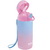 Garrafa Térmica Parede Dupla com Canudo 400 ml Azul/Rosa - Buba - MAMMIS - bebê e criança