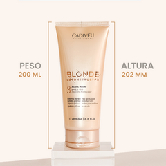 Máscara Cadiveu Blonde Reconstructor Acidificante 200ml - Carol Perfumaria