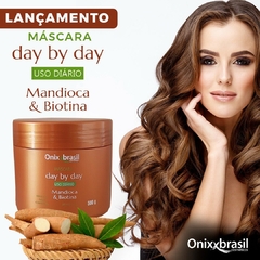Máscara Onixx Brasil Day by Day Mandioca e Biotina 500g - comprar online