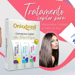 Cronograma Capilar Onixx Brasil Tratamento em Bisnaga 250ml - comprar online