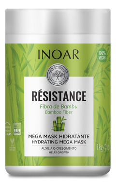 Máscara Inoar Resistance Fibra De Bambu 1kg