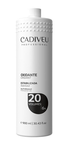 Água Oxigenada Cremosa Cadiveu 20 Volumes 900ml