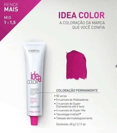Coloração Cadiveu Idea Color - Todas As Cores - Tinta Cabelo - Carol Perfumaria