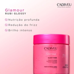 Máscara Cadiveu Glamour Glossy 500ml - comprar online