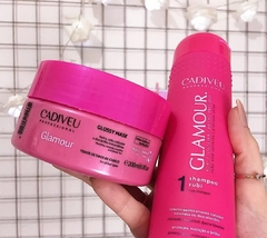 Kit Cadiveu Glamour Home Care Shampoo + Máscara - Carol Perfumaria