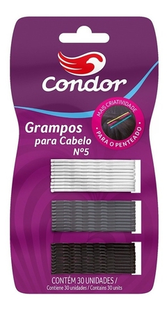 Grampo Decorado Condor N. 5 Com 30 Unidades