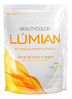 Pó Descolorante Beautycolor Lúmian Óleos De Coco e Argan 300g - comprar online