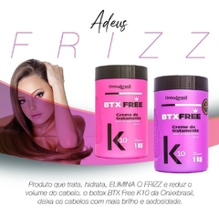 Creme de Tratamento Onixx Brasil BTX Free K10 Blond 1Kg - comprar online