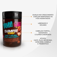 Shampoo Yamy Projeto Rapunzel Bomba De Café 300g - comprar online