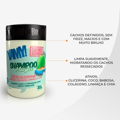 Shampoo Yamy Cachos Definidos Manjar De Coco 300g na internet