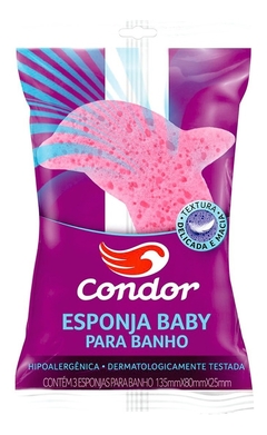 Esponja de Espuma Baby Condor - Carol Perfumaria