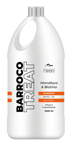 Shampoo Barroco Treat Mandioca e Biotina 5L
