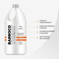Shampoo Barroco Treat Mandioca e Biotina 5L - comprar online