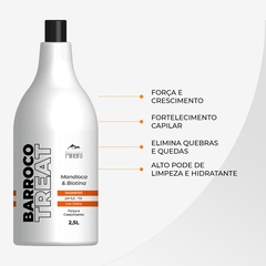 Shampoo Barroco Treat Mandioca e Biotina 2,5L - comprar online