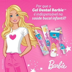Kit Gel Dental Condor Barbie Com Flúor Bubble Gum 100g C/3un na internet