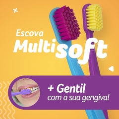 Escova Dental Condor Multisoft Ultramacia Com 2un - Carol Perfumaria