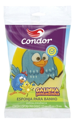 Esponja Para Banho Condor Galinha Pintadinha - comprar online