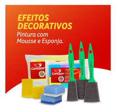 Esponja Com Efeitos Decorativos Condor C/ 6un - loja online