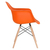 Cadeira Prizi Eames Com Braço E65 Laranja - comprar online