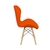 Cadeira Prizi Eames Acolchoada E45 Laranja na internet