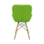 Cadeira Prizi Eames Acolchoada E45 Verde - Mania Virtual
