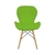Cadeira Prizi Eames Acolchoada E45 Verde