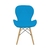 Cadeira Prizi Eames Acolchoada E45 Azul